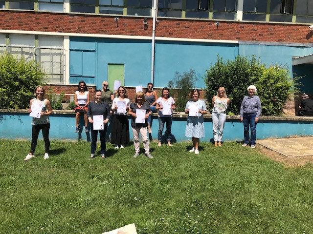 Our new volunteers have completed their training